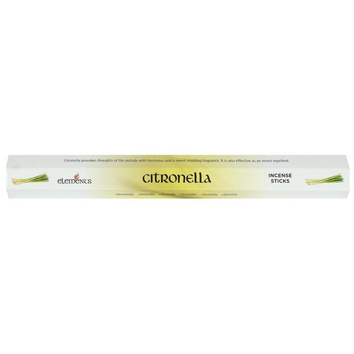 Set of 6 Packets of Elements Citronella Incense Sticks 🇬🇧
