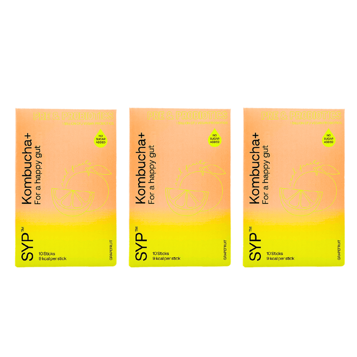 Shake Your Plants Kombucha+ Grapefruit 3 Pack Set - Beauty Tribe