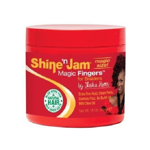 Shine 'n Jam Magic Fingers Braid Gel - Extra Firm Hold by Ampro