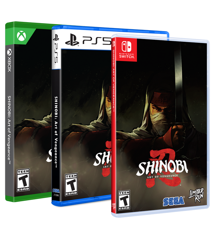 SHINOBI: Art of Vengeance Standard Edition Event Exclusive (Switch, PS5, Xbox)