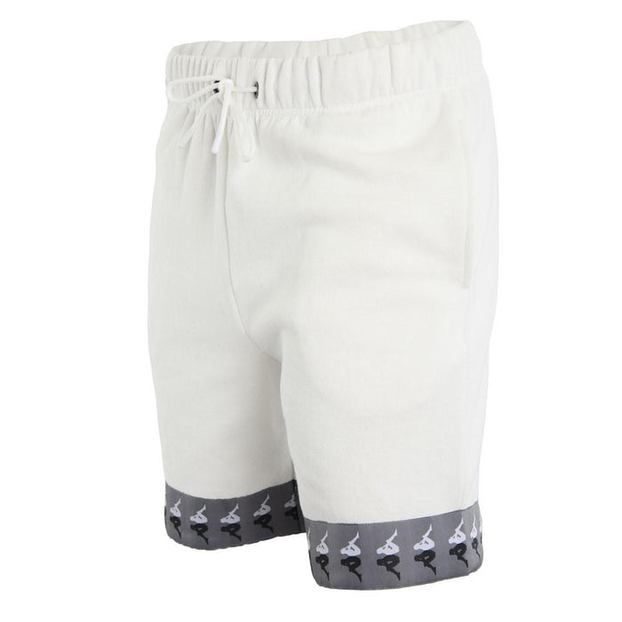 Short Men White Banda Leg