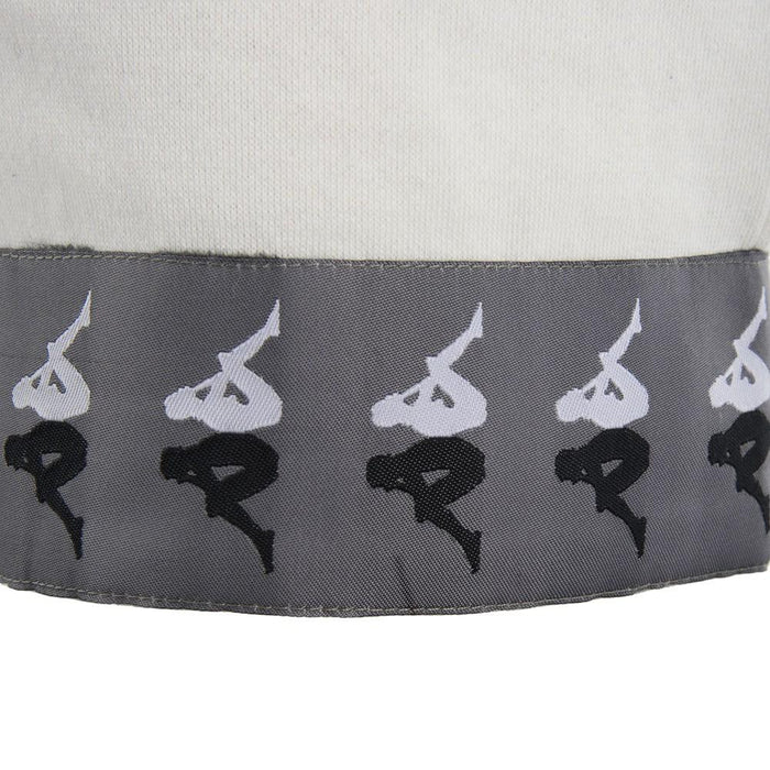 Short Men White Banda Leg