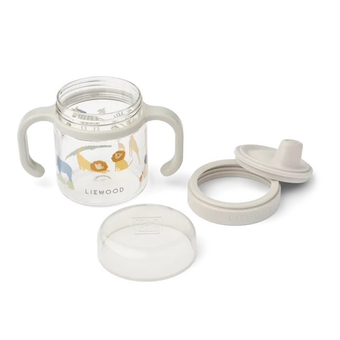 Liewood - Sippy Cup - Tritan - Kylo - All Together/Sandy - Can Be Disassembled Completely