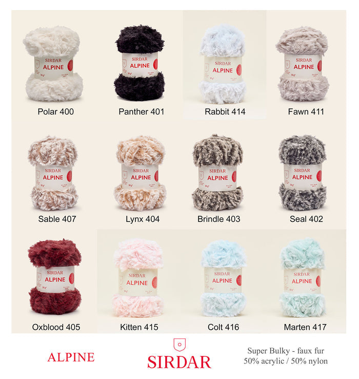 Sirdar - Alpine CLEARANCE!