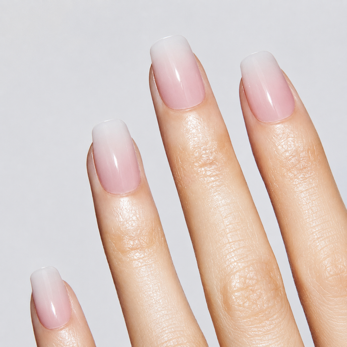 Skinny Dip UV Gel Nail Stickers - Pink Gradient Ombre Nail Art Wraps