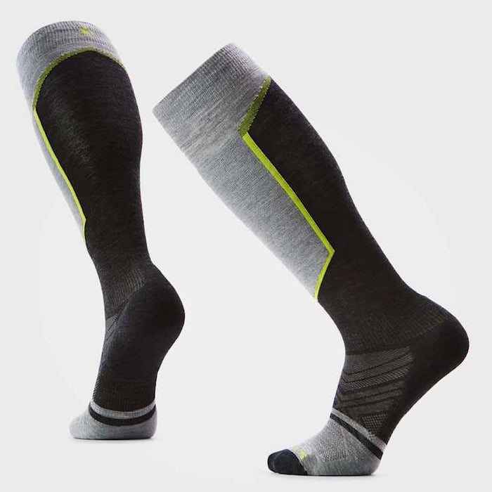 Smartwool Ski Targeted Cushion Extra Stretch Over The Calf Socks Apparel Smartwool Charcoal-003 Small