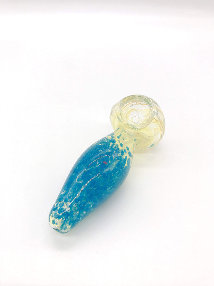 Smoke Station Hand Pipe Speckled color spoon hand pipe