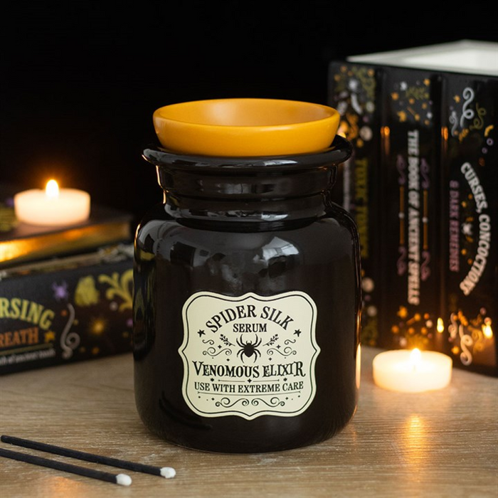 Spider Silk Serum Potion Bottle Oil Burner and Wax Warmer 🇬🇧