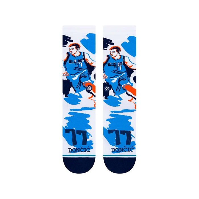 Stance Sock Men Paint Luka White