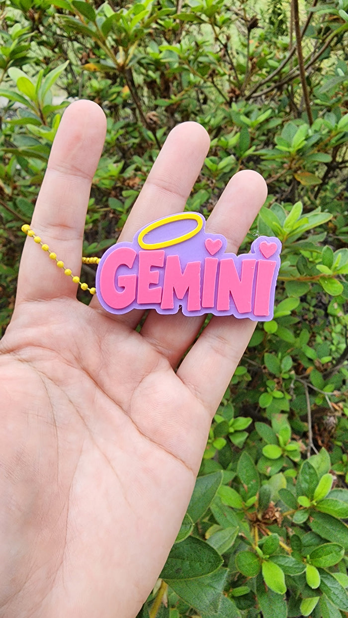 *STL /3MF FILE * Gemini Zodiac Sign Soda Popper