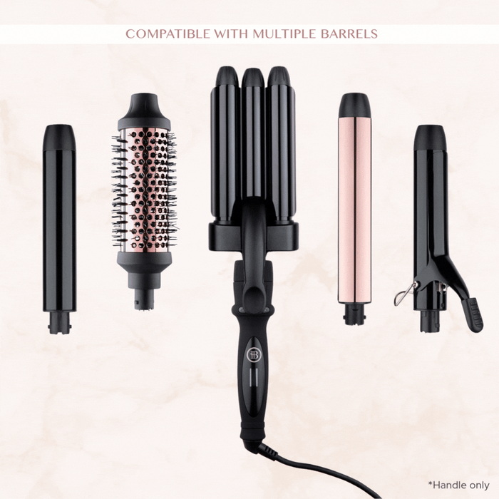 Features of Styling Tool Handle for hair curler, hair waver, and thermal brush (BOMBAY HAIR)