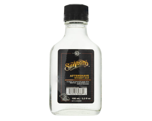 Suavecito Premium Whiskey Bar Aftershave, 3.3 oz.
