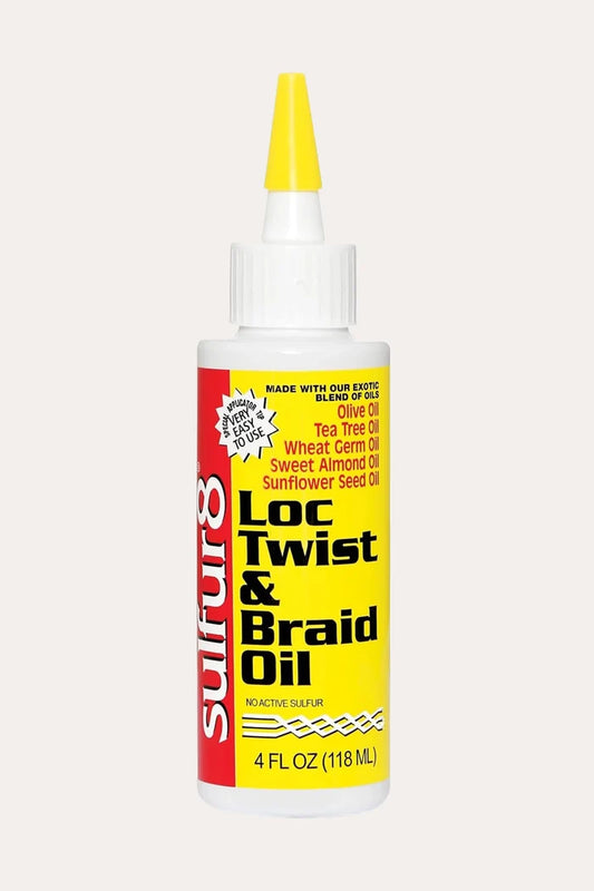 SULFUR 8 LOC TWIST&BRAID OIL 4oz SULFUR8