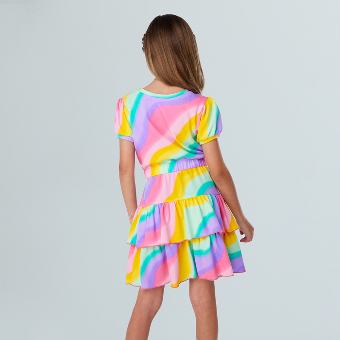 Summer's™ Rainbow Swirl Dress for Girls & 18-inch Dolls + Summer Doll (Girl of the Year™ 2025)