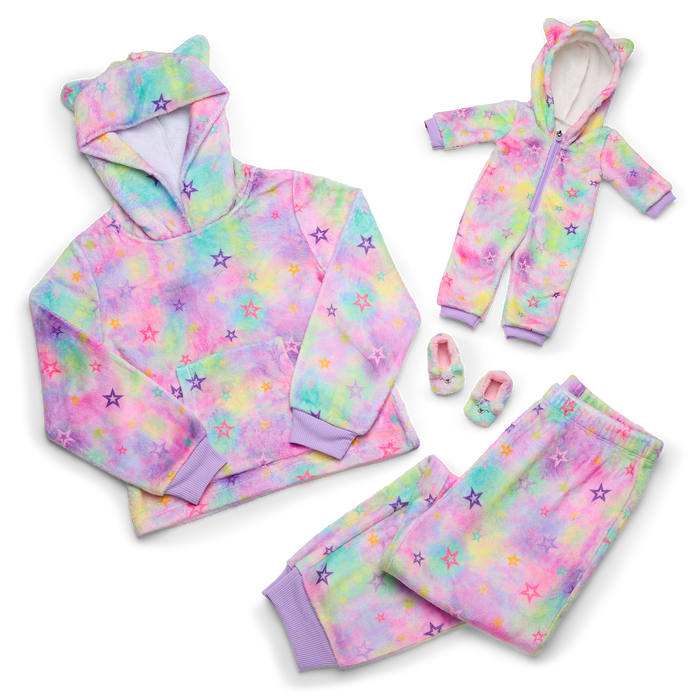 Summer's™ Stars & Snuggles Pajamas for Girls & 18-inch Dolls (Girl of the Year™ 2025)