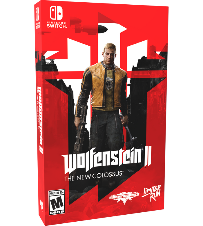 Switch Limited Run #305: Wolfenstein II®: The New Colossus™  SteelBook Edition