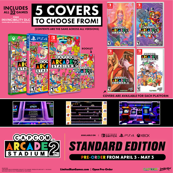 Switch Limited Run #324: Capcom Arcade Stadium Vol. 2
