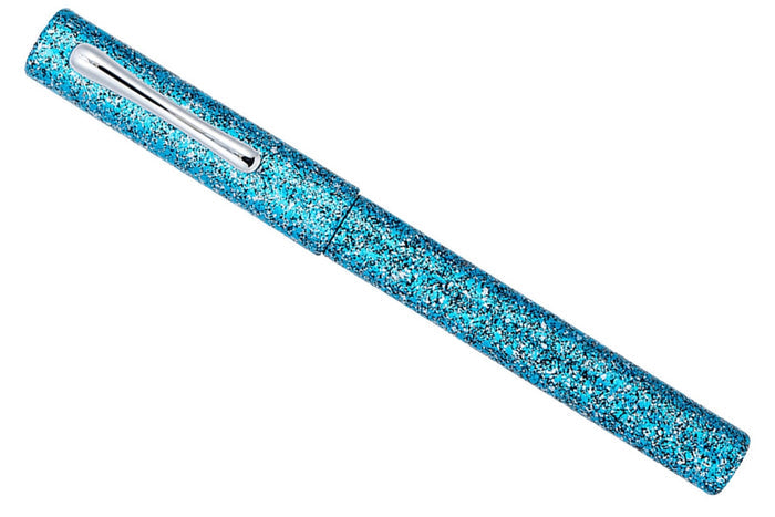 Taccia Granite Stone Fountain Pen - Blue CT