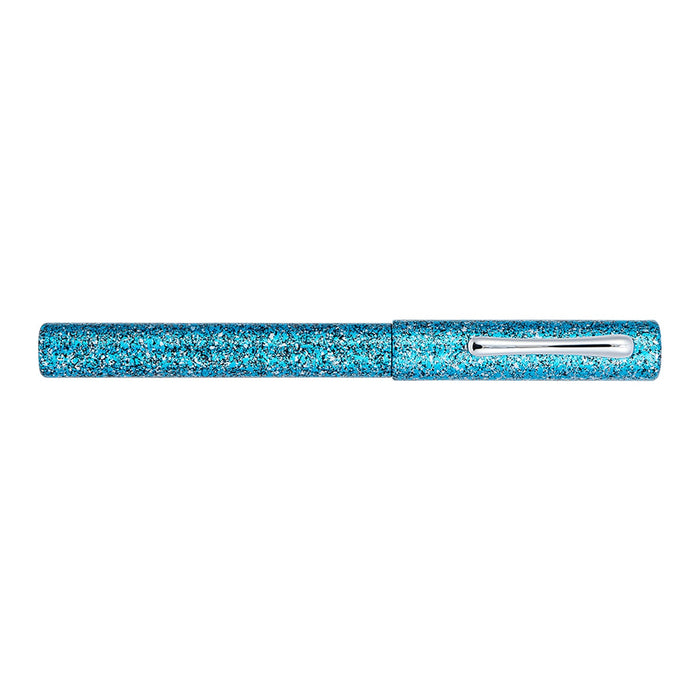 Taccia Granite Stone Fountain Pen - Blue CT