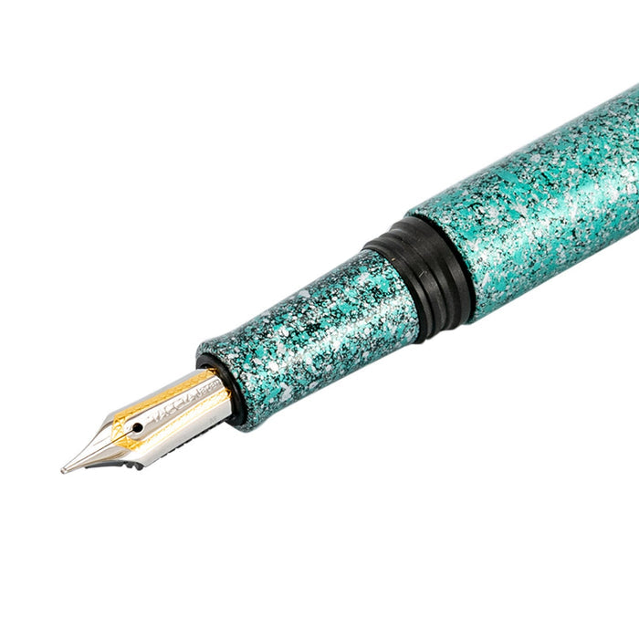 Taccia Granite Stone Fountain Pen - Green GT