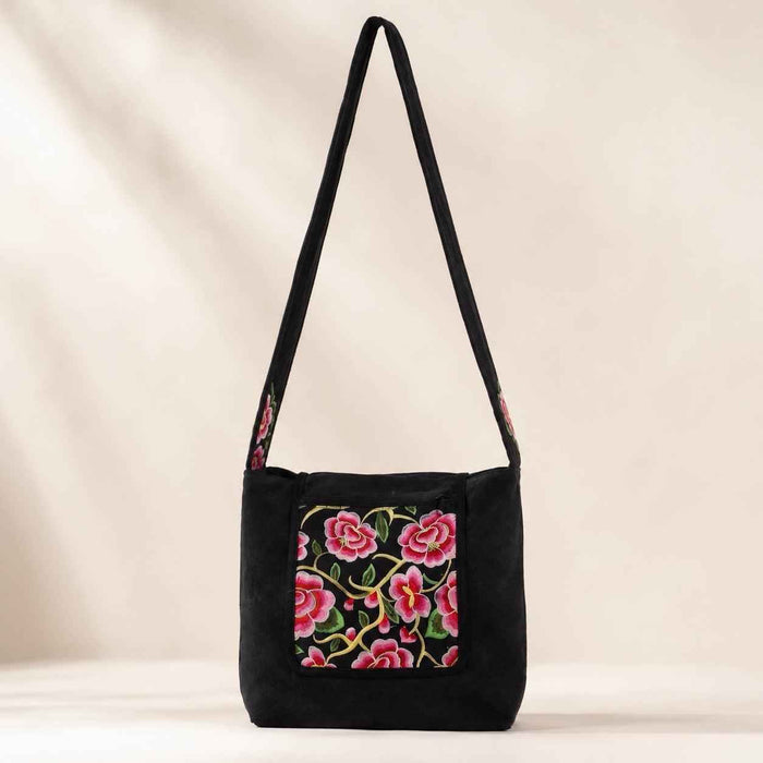 Tahj Limited Edition Embroidered Crossbody Bag - Thailand