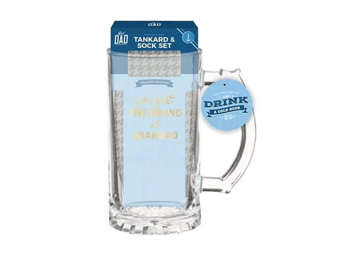 Tankard & Sock Set Grandad 🇬🇧