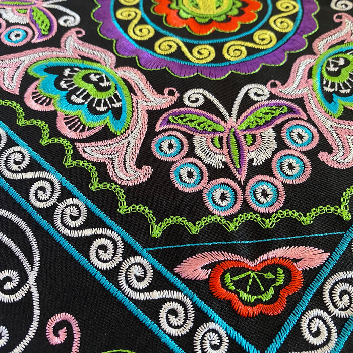 Tassel Embrodiered Handmade Clutch - Thailand