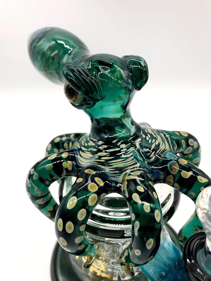 Smoke Station Water Pipe Tattoo Glass Thick Octopus Banger Hanger