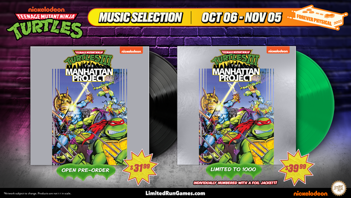 Teenage Mutant Ninja Turtles III: The Manhattan Project - Vinyl Soundtrack