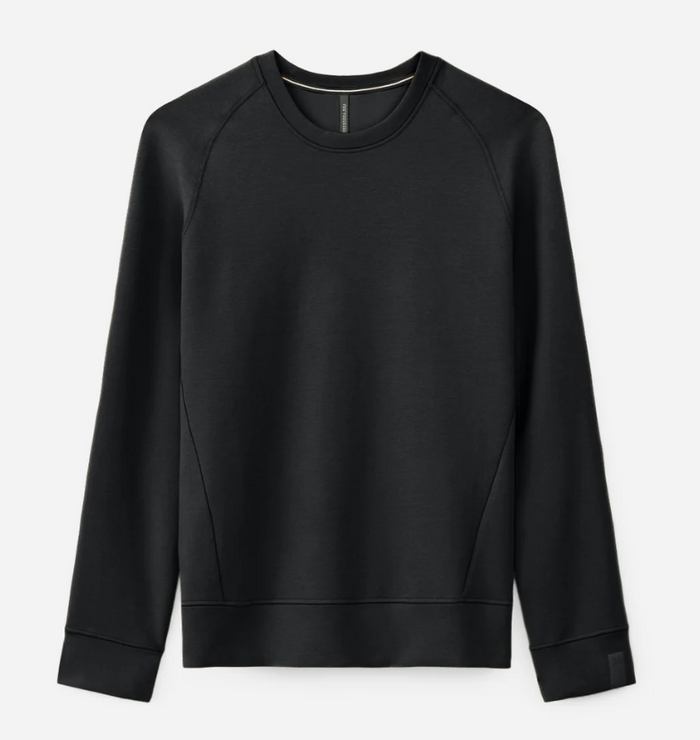 Ten Thousand Men's Midweight Tech Fleece Crew Apparel Ten Thousand Black Small