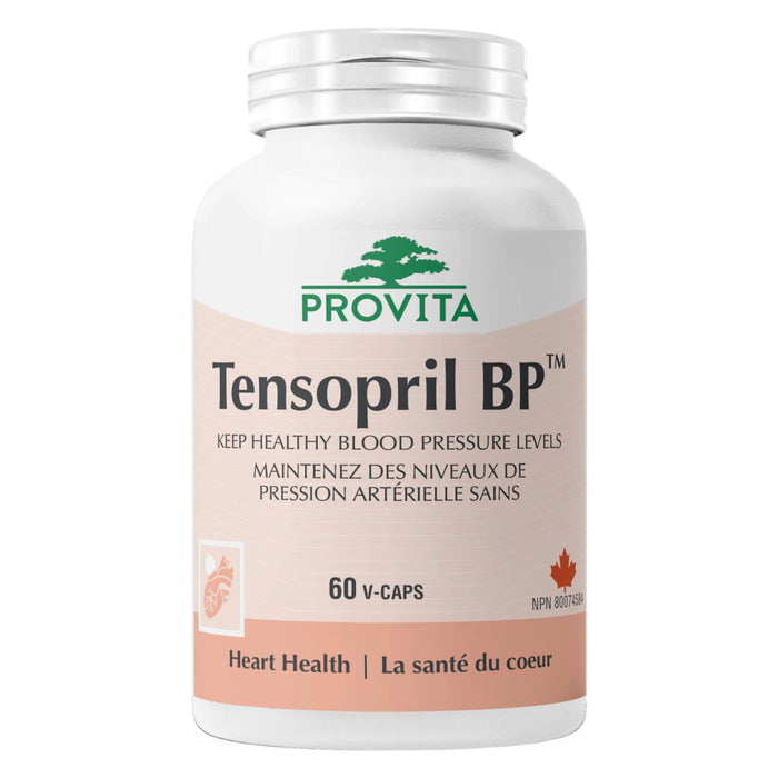 Bottle of Provita Tensopril BP™ 60 V-Caps