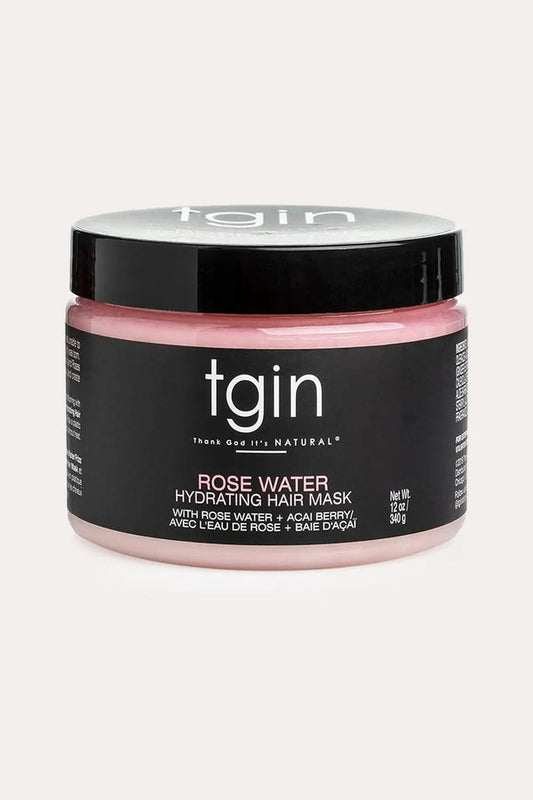 TGIN ROSE WATER HYDRATING HAIR MASK 12oz - BSW BEAUTY CANADA