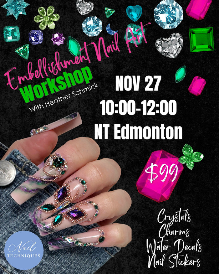 The Art of Bling: Crystals & Embellishments Class - November 27, 2026 - Edmonton