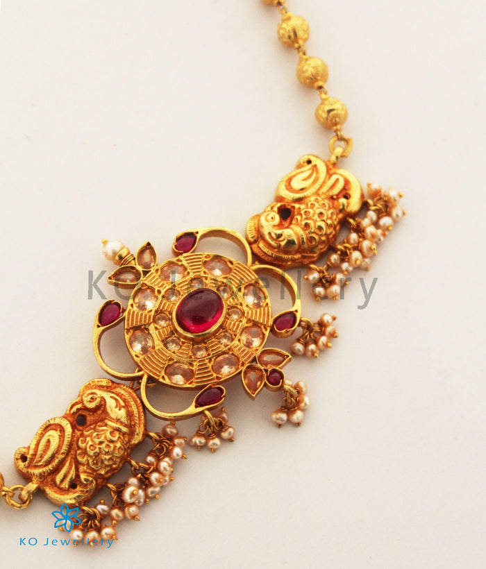 The Chandrakin Silver Choker Necklace/ Armlet (Vanki)