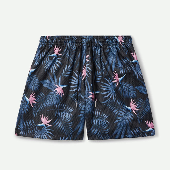 The Drip Shop Kids' Birds of Paradise Shorts Apparel The Drip Shop Black Youth Small