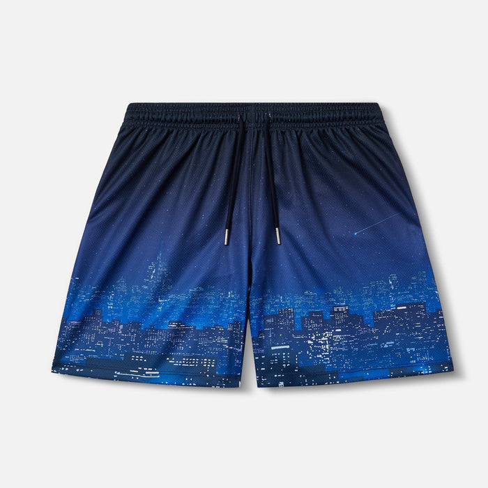 The Drip Shop Kids' City Lights Shorts Apparel The Drip Shop Navy Youth Small