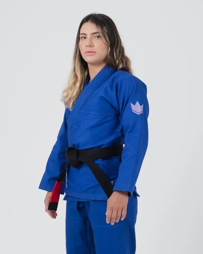 The ONE Womens Jiu Jitsu Gi - Blue/Lavender - FREE White Belt - 2023 Version from Kingz