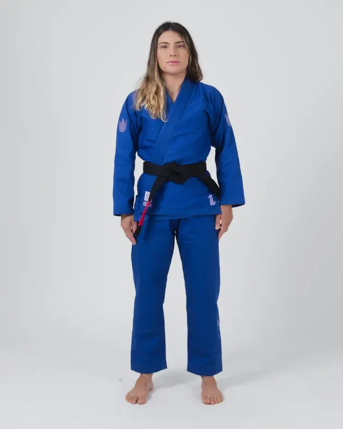 The ONE Womens Jiu Jitsu Gi - Blue/Lavender - FREE White Belt - 2023 Version from Kingz