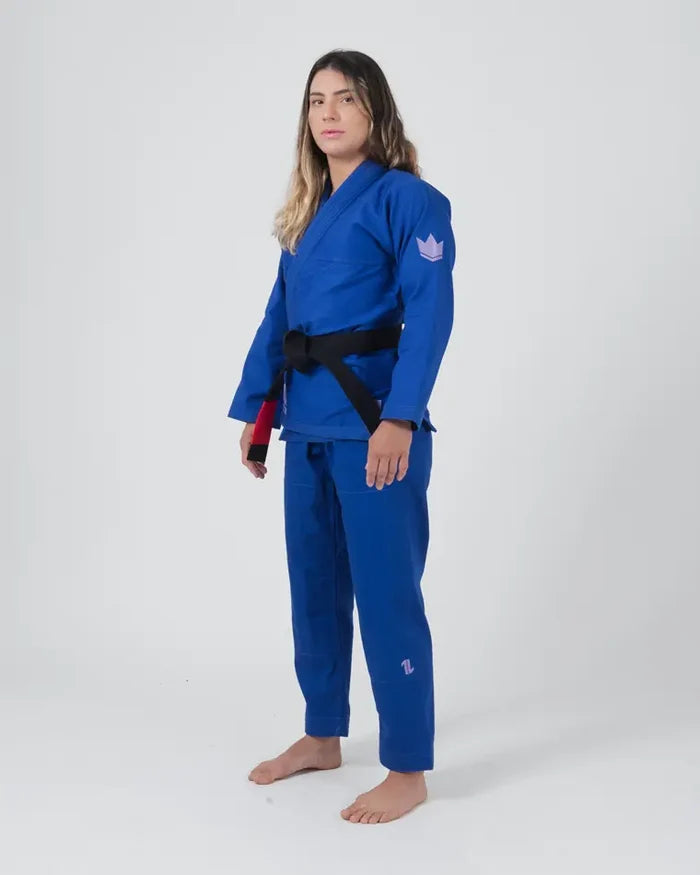 The ONE Womens Jiu Jitsu Gi - Blue/Lavender - FREE White Belt - 2023 Version from Kingz