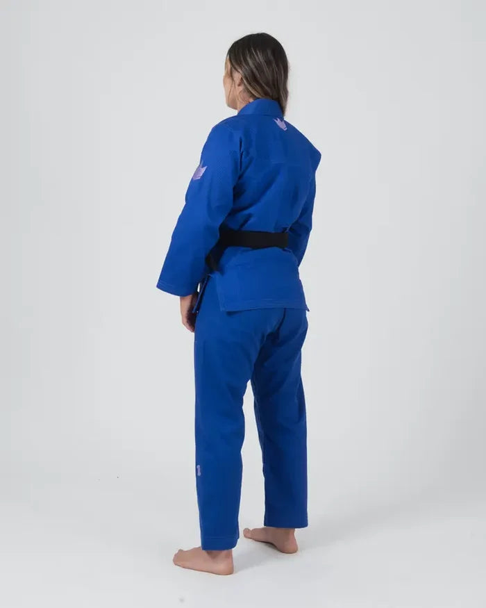 The ONE Womens Jiu Jitsu Gi - Blue/Lavender - FREE White Belt - 2023 Version from Kingz