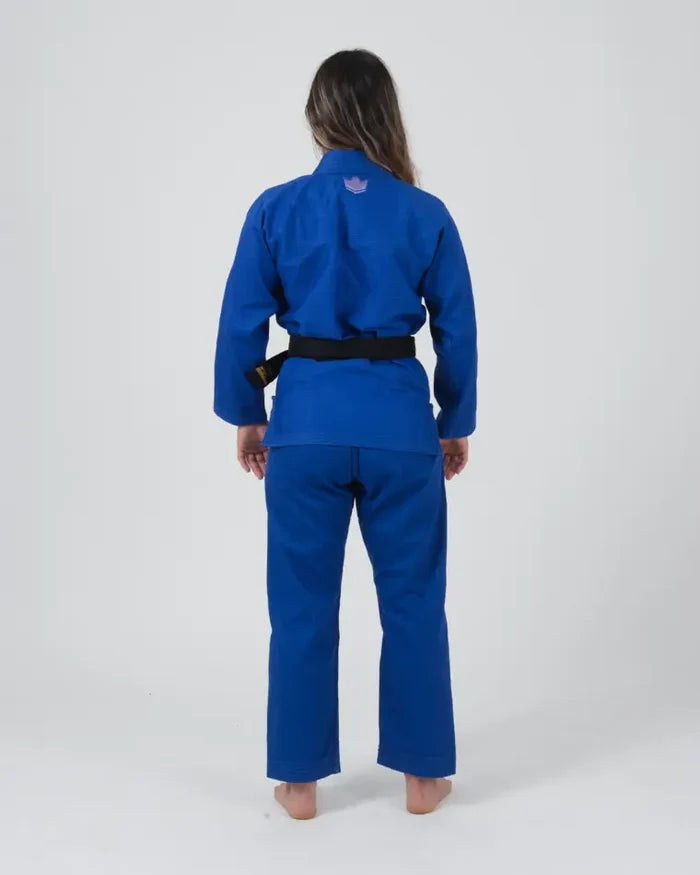 The ONE Womens Jiu Jitsu Gi - Blue/Lavender - FREE White Belt - 2023 Version from Kingz