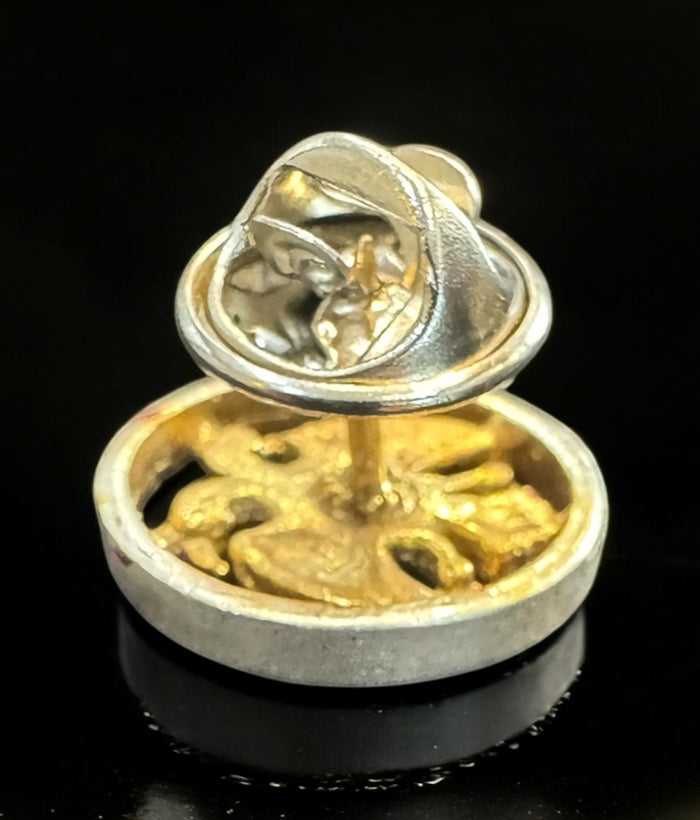 The Virat Gandaberunda Silver Brooch (2 tone)