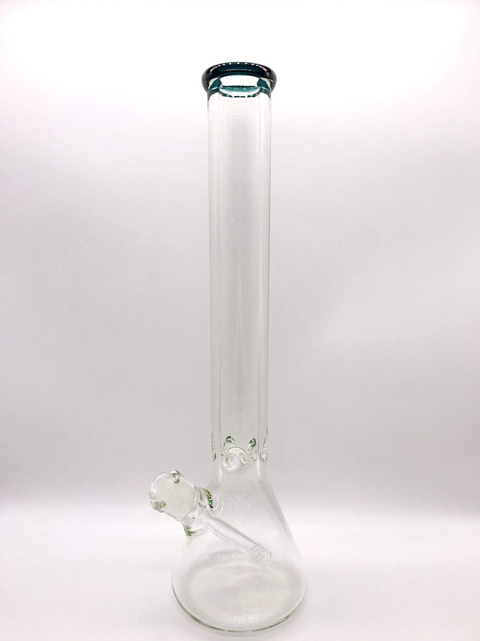 Smoke Station Water Pipe Emerald Thick American BeakerWater Pipe (18” 9mm)
