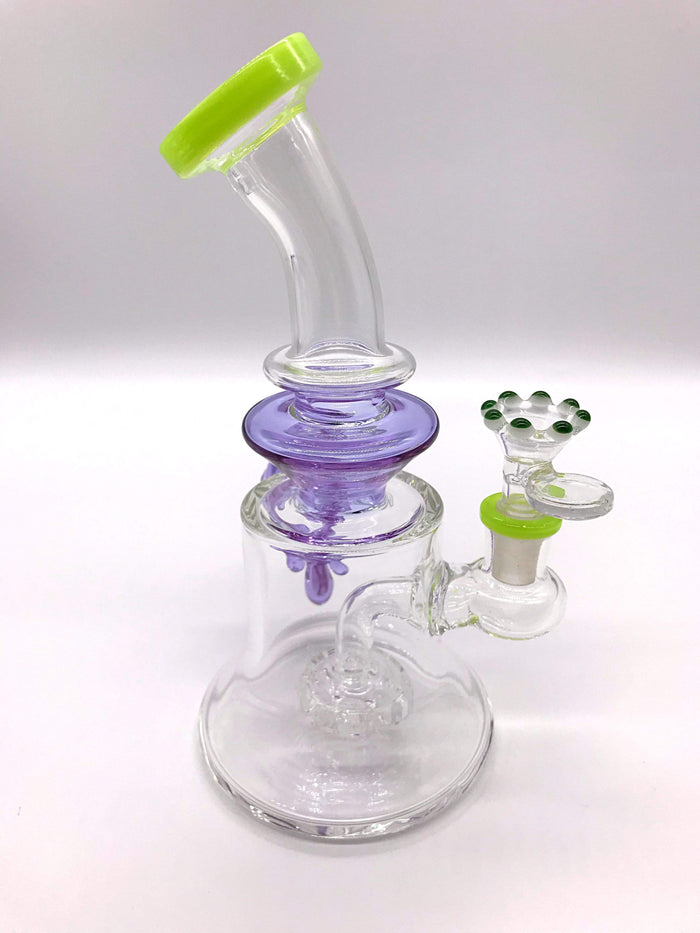 Smoke Station Water Pipe Thick Banger Hanger Skull Rig
