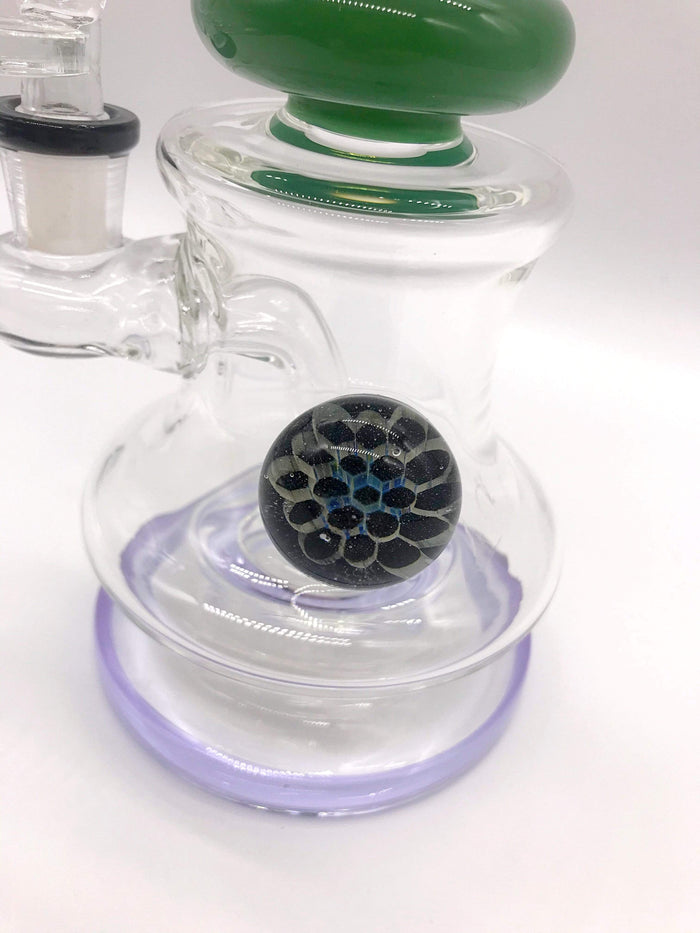 Smoke Station Water Pipe Thick Banger Hanger with Heady Bauble