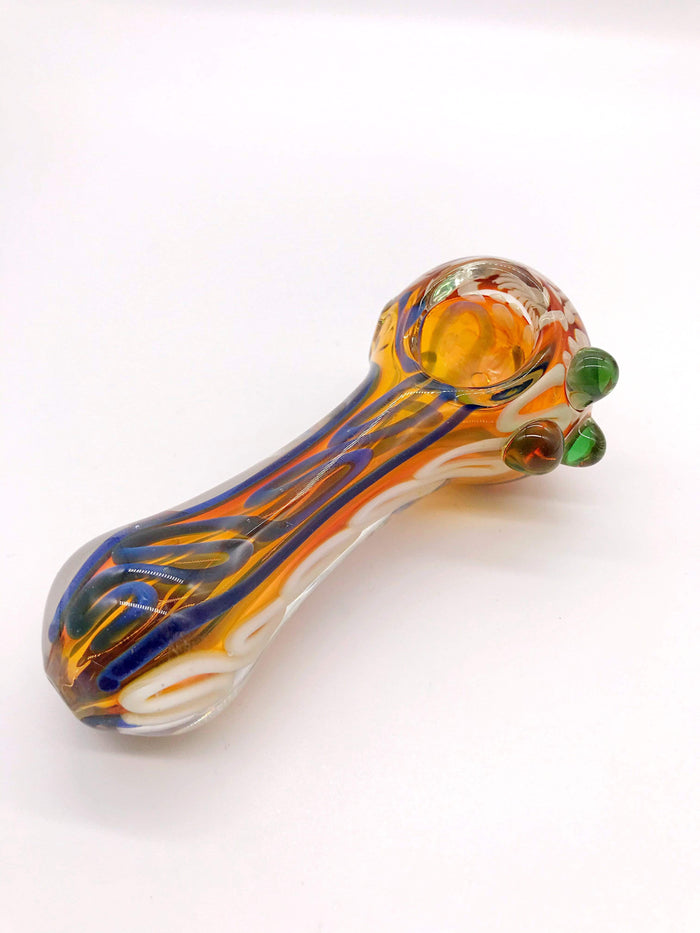 Smoke Station Hand Pipe Thick Spoon with Ribbon Hand Pipe