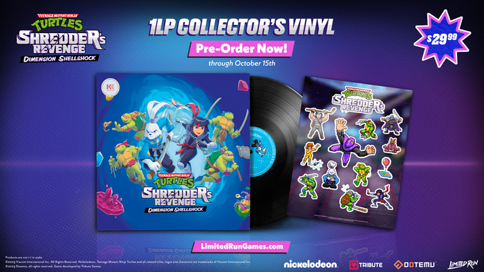TMNT: Shredder’s Revenge: Dimension Shellshock Vinyl Edition