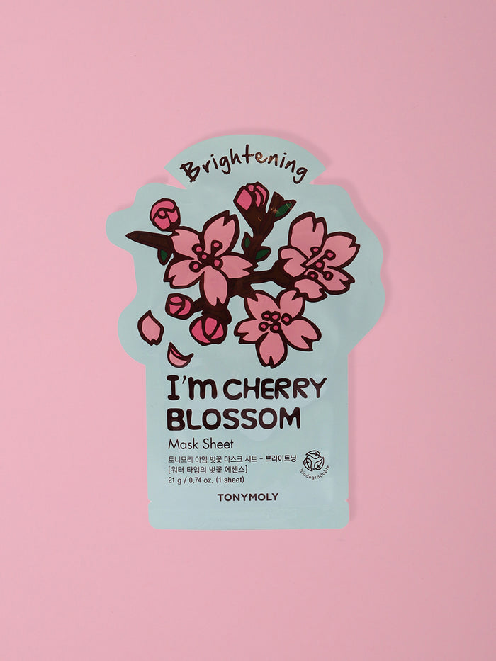 Tony Moly I Am Real Sheet Mask | Cherry Blossom-Image 1