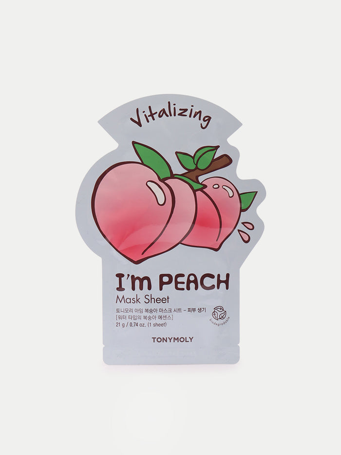 Tony Moly I Am Real Sheet Mask | Peach-Image 2