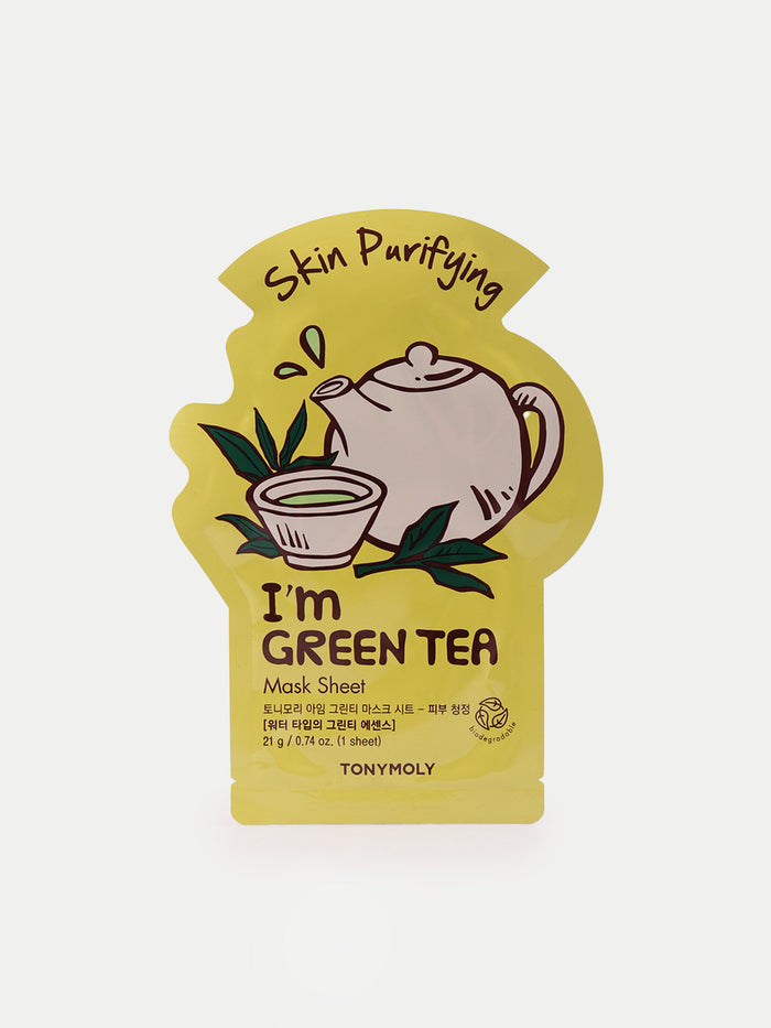 Tony Moly I Am Real Sheet Mask | Green Tea-Image 2